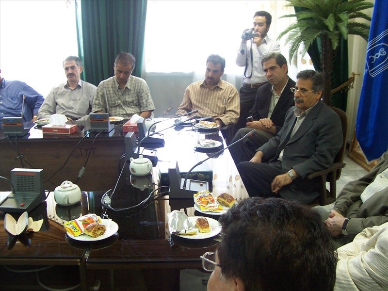 مراسم بازنشستگی آقای منصوری